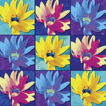 Flower Press -all seasons card range : POP 07